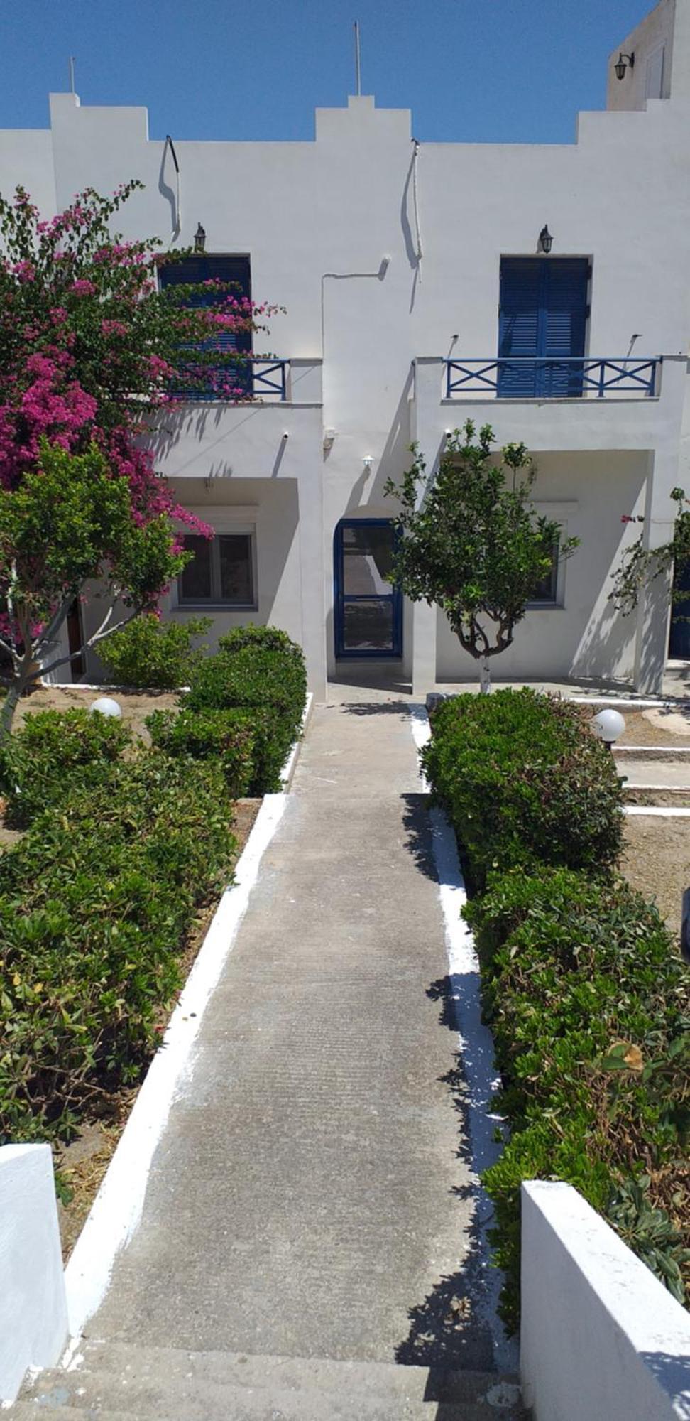 White And Blue,Finikas Syros Apartment Vissa Luaran gambar